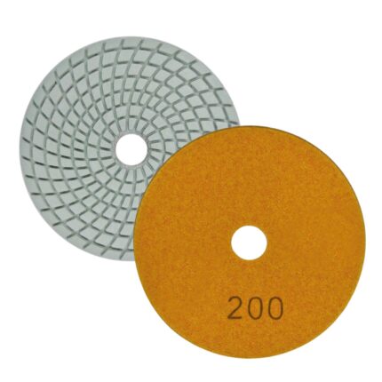 Disco Diamantado 100 Mm Polimento Seco/umido G200 - Cortag