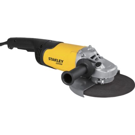 Esmerilhadeira Angular 9 230mm 2200w Stanley 6.500rpm Com Disco Abrasivo Sl229